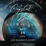 Crystal Ball Alumni Gala Tickets $75 on October 19, 2024